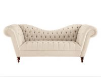 French romantic style wedding sofa Hotel furniture antique chaise longue sofa