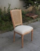 Cheap Modern Vintage Rattan Restaurant Used Dining Chairs Rattan Wood Chair