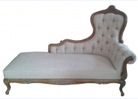 Wing back sofa beds with solid wood base and fabric covered for living room