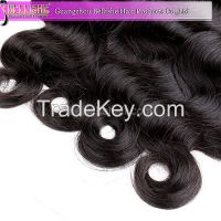 Guangzhou Hair Supplier Top Quality Virgin Remy Human Hair Extensions