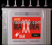 Maxxima Solar Tubular Batteries