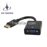 New DP DisplayPort Male to VGA Female Converter Adapter Cable Brand Ne