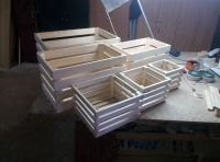 Pallet board, wood box