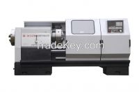 Flat bed CNC lathe