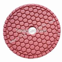 4"/100mm 200grit velcro abrasive pad for marble polish