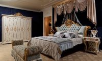 Neo Classical Bed King bed bedroom furniture AA-301L