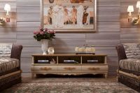 Vanity table wooden TV showcase designs FTV-106