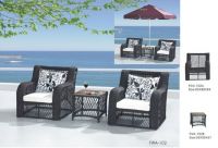 Garden chairs wicker chair with cushions FWA-102