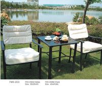 Garden chairs and tables iron chair FWS-203
