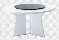 White round table round dining table modern design OD810