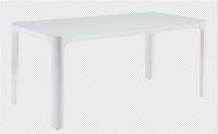 Modern dining table square white dining table OD801