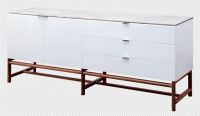 Marble cabinet kitchen cabinet design OD833M+OD833G
