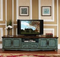 Big Tv Stands Living Room table Tv Cabinets modern antique lake blue cabinets JX-0954