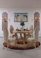 Round Dining table dining table set dining table solid finish dining table FT102