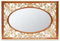 Wooden mirror dressing mirror antique mirror AG-302