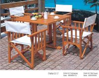 Teak sofa set Garden dining table and chair  FWM-019
