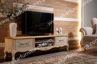 Vintage Classic Wooden TV Stand Design