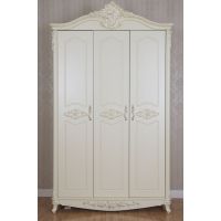 Empire Palace Antique Girls Wardrobe White