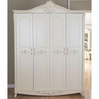 Spain Style Vintage Carved Bedroom Wardrobe Designs