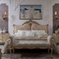 Classic Style  Dubai Hotel Bed Luxury