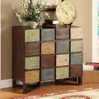 Multi drawers Wooden Home Decorated Console Chest