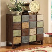 Multi drawers Wooden Home Decorated Console Chest With Soft Hinge