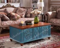 Antique coffee table Accent furniture low cofee table