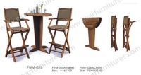 Garden chairs cover bar furniture table and chairs FWM-026