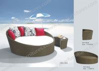 New design round sofa, round rattan sofa wicker sofa FWY-004