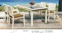 Elegant outdoor garden rattan furniture new design and dining set FWA-225