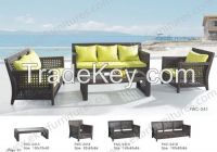 Outdoor garden rattan sofa classical design sofa furniture home furnitureFWC-241