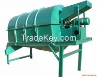 Rotary drum screen used for fertilizer line