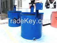 ore flotation process use agitator barrel
