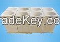 Ladle refractory permeable well brick