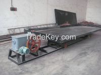 particle and alluvial gold separation shaking table