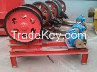Mini jaw crusher with capacity of 1-3t/h