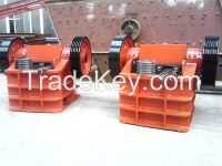 Fine discharging jaw fine crusher