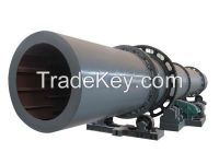 Rotary kiln dryer for drying betonite and clay