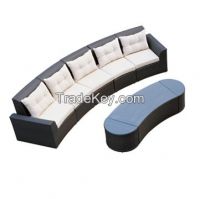 Rattan round sofa set(WS-06032)