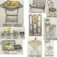 Garden Table Chair Planter