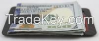 Carbon Fiber Money Clip Minimalist Flexy Rfid Blocking Card Holder Bottle Opener