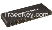 HDMI splitter 1x4 max to 1x16 with amplifier --4k*2k 3D 1.4v