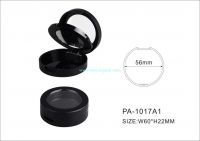 round shape compact powder case/simple compact powder case/compact powder packaging/cosmetics packaging