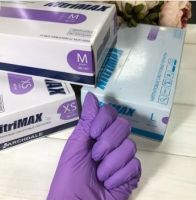 Best Quality Power Free Natural Latex Gloves / Nitrile Disposable Gloves Disposable Nitrile Gloves / Disposable PVC Gloves