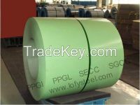 PPGI, GI, galvanized sheet / Coils, Color Coated Galvalume Steel Orange, Color Coated Coils/Sheets | Green