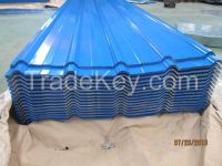corrugated steel sheet/galvanized corrugated steel sheets/prime grade,SGS,BV certificate