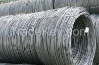 SWRH42A 42B 57A for galvanized steel wire 6.5mm/8mm/10mm wire rod SAE 1006,1008, SAE 1018 wire rod