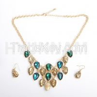 Noble Acrylic Gemstone Jewelry Set