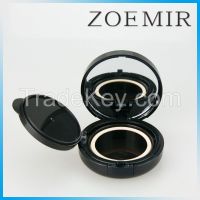 High-end Quality Makeup Round Bb Cushion Empty Private Label Face Compact Pressed Powder Case
