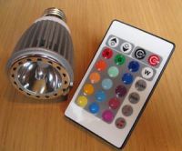 NEW Music control 5W RGB LED Spotlight, RGB LED Bulb